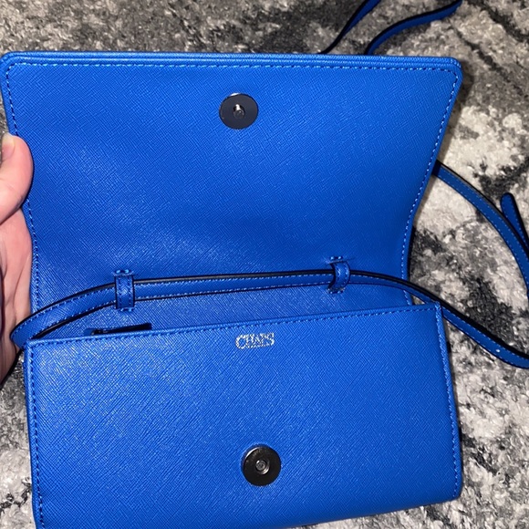 Chaps Blue Wallet Purse - Picture 3 of 5